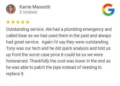 Dear Service - Five Star Review
